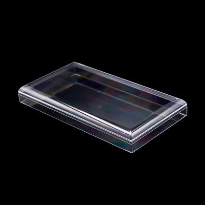 China Recycled Materials Transparent Logo Can Be Customized Transparent Clear Plastic Storage Box Plastic Packaging Gift Candy Boxes ODM Accepted Dropshipping for sale