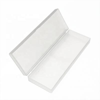 China Gift/School/Office/Park 2022 Clear Plastic Pencil Case Daily Necessity Stationery Storage Box For Office And School Retail for sale