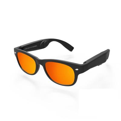 China Fashion Sport MP3 Sunglasses 2021 Smart Bone Conduction Sunglasses Factory In China for sale