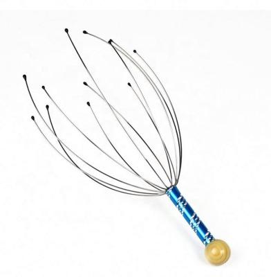 China Main Hot Selling Portable Stainless Steel Octopus Head Scalp Massager for sale