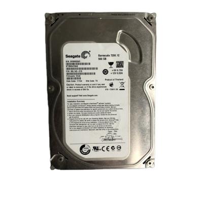 China Latest Hdd Used 3.5inch SATA III Seagate 7200RPM Video External Hard Disk 500gb With Price for sale