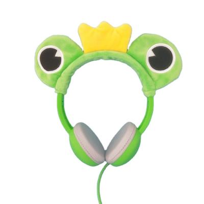 China Cute Earphone Unicorn Frog Animal Children Winter Cute Cable Stereo Sound High Fidelity Sound Effect Earphone Headband Earphone Hot Gifts For Kid Online for sale