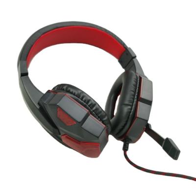 China 2021 New Headband Earphone Noise Canceling Colorful LED Gaming Headset For Computer 3.5mm for sale