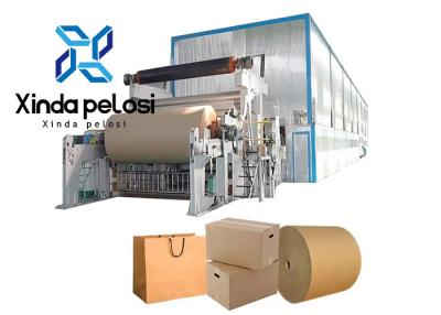 China Máquina de corte y rebobinado de papel kraft de 1200 mm de alta capacidad en venta