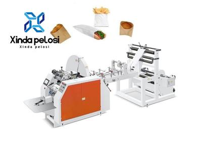 China Máquina automática de fabricación de bolsas de papel de fondo V 400pcs/min en venta