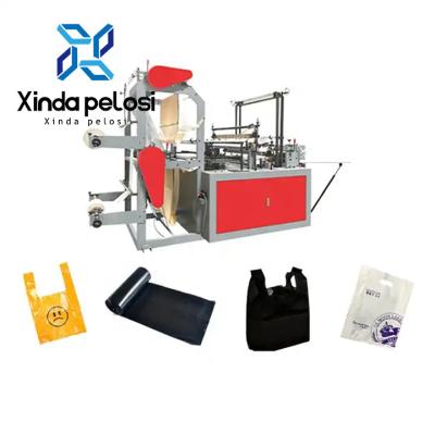 China Automatische PE-Biodegradable-Plastik-Taschenherstellmaschine 220V zu verkaufen