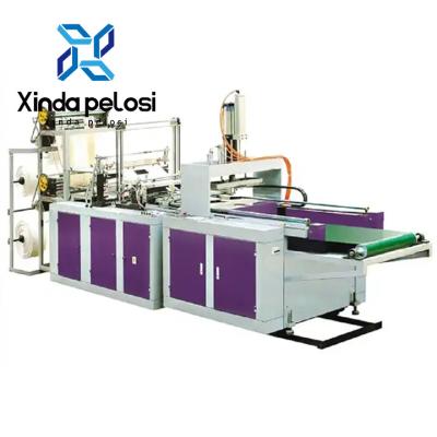 Cina OEM 220Volt Plastic Bin Bag Making Machine con processo di raccolta di sacchetti lisci in vendita