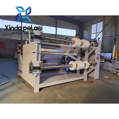 China 2000 mm Roll Thermal Paper Slitting Rewinder Kraft Paper Rewinding Machine 150m/Min Te koop