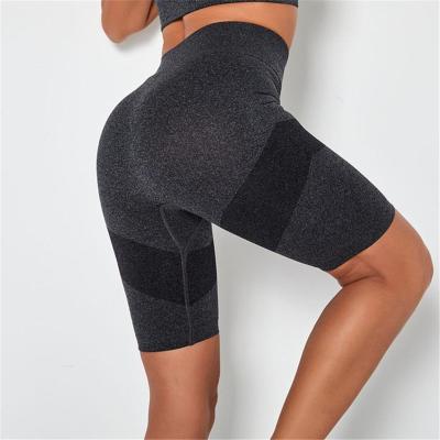 China Breathable Seamless Yoga Shorts High Waist Fitness Workout Shorts Vital Scrunch Butt Yoga Shorts Sports Women Gym Gaiters for sale