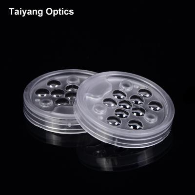 China Landscape Lamp New Arrival 90 Degree High Teansmittance PC Material Landscape Lamp Led Lenses for sale