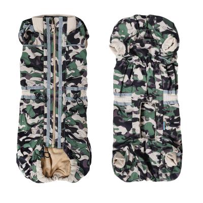 China Viable Dog's Life Camouflage Dog Clothes High End Cotton Pet Clothing Warm Coat For Dash Dogs Corgi And Sausagedog for sale