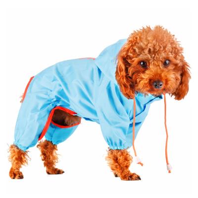 China Sustainable Summer Dogs Apparel Pet Clothes And Accessories Pet Raincoats for sale