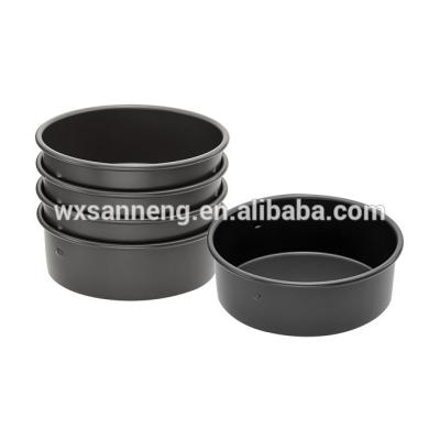 China Viable Sanneng Patented Products Embossed Al.alloy Cake Pan With Hard Anodized Coat And Tag Design for sale