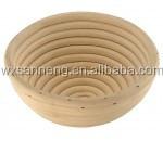 China China Sustainable Famous Branded Round Color Handmade Natural Rattan Proving Basket for sale