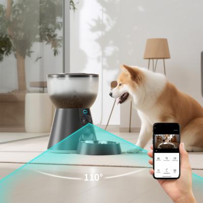 China Durable Stylish Smart Pet Feeder With Remote Feeding Capability for sale