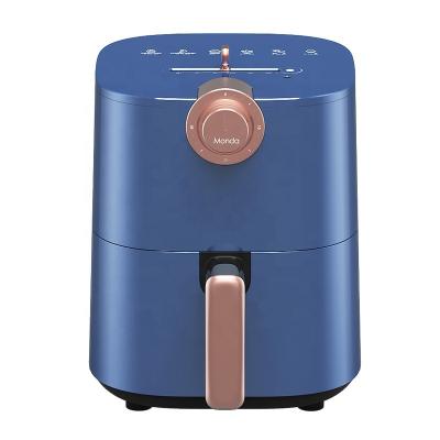 China APO New Design Hot Sale Hotel Mini Electric Air Fryer Digital Safety Protection With Non-stick Coating for sale