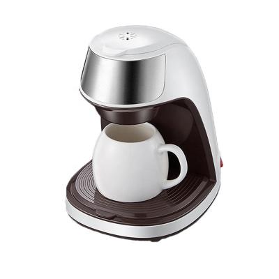 China Hotel household drip coffee maker small coffee maker portable american mini coffee machine for sale