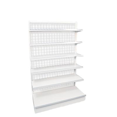 China Single Sided Hot Sale Products Factory Storage Goods Display Warehouse Rack Shelf With Wheels for sale