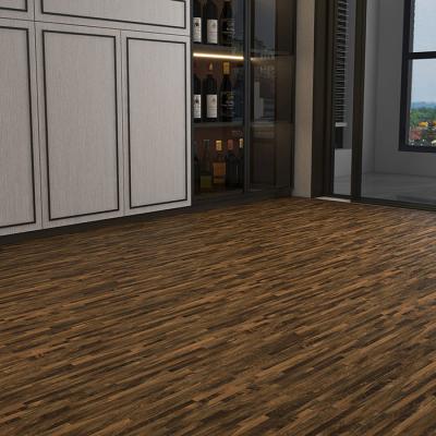 Cina 1218*180mm WPC Vinyl Click Flooring With IXPE Underlayment in vendita