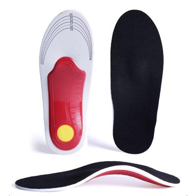 China Anti-Slippery Gel Flat Shoes Orthotics Foot Insert Sole Arch Support Pad Fasciitis Plantar Feet Worries Man Women Orthopedic Insoles for sale