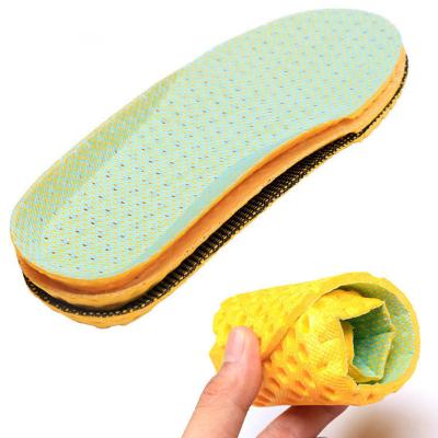 China Anti-Slippery Breathable Shoe Insoles Air Freshener Cushion Insole Sports Memory Foam Insoles For Running Sneakers Protection for sale