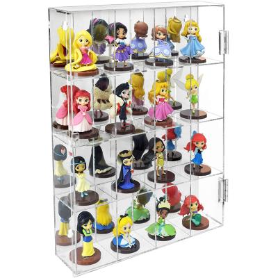 China Eco-friendly new design large acrylic display case for figure stand for sale