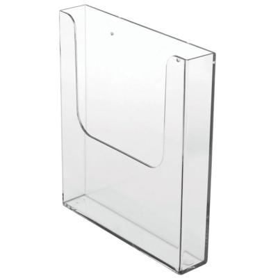 China 50% modern a4 acrylic brochure rack wall mounted display customized percent with low price for sale