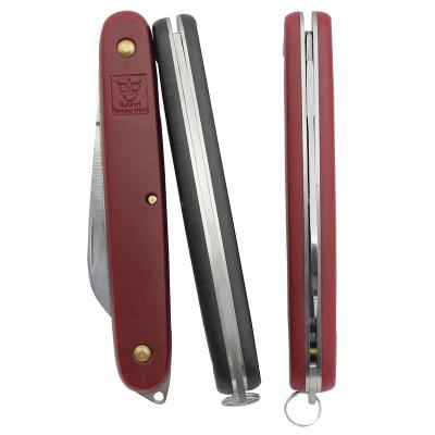 China Zipper Pocket Open Cheap Plastic Utility Small Folding Folding Knife for sale