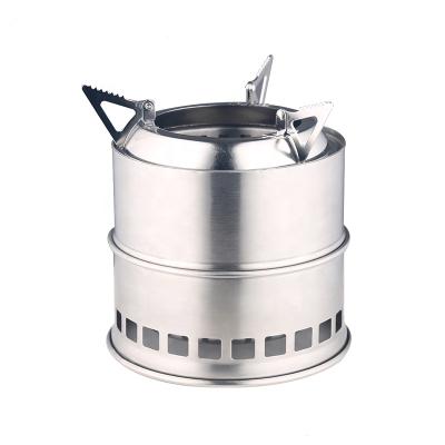 China Durable Stainless Steel Wood Burning Stove Outdoor Camping Stove for sale