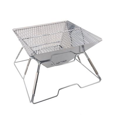 China Outdoor Folding Festival Barbecue Grill Stainless Steel for sale