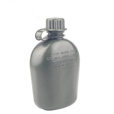 China Viable Army Plastic Hot Sale Water Bottle Military Canteen Bottle for sale