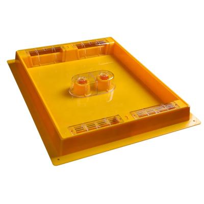 China Benefitbee Australia style 3.5L rectangle shape ABS plastic bee hive top feeder from beekeeping for sale