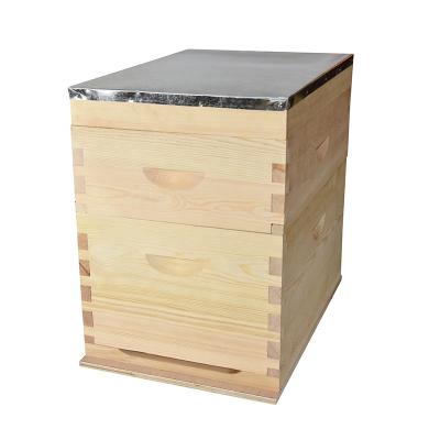 China Beekeeping Benefitbee New Zealand Pine Australia Bee Heaps Wooden Dadant Hive for sale