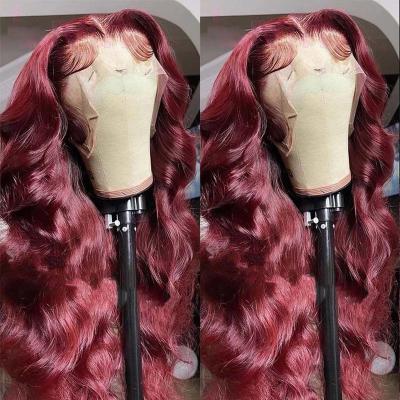 China Wholesale Cheap Body Wave Pre Plucked Natural Body Wave Hair 13x4 Lace Front Wig For Black Women for sale