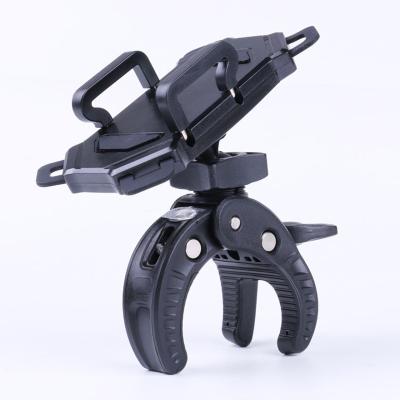 China 360 Rotation Adjustable Large Size Stretch Mount Bicycle Phone Motorcycle Bike Phone Holder for sale