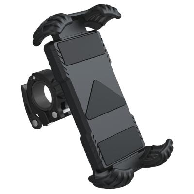 China 2021 Newly Universal Motorcycle Phone Holder Anti Fall Case Four Adjustable Corner Motorcycle Bike Phone Holders for sale