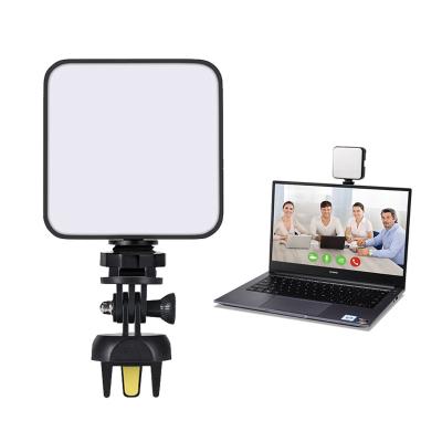 China Newly Laptop Video Conference Camera Photographic Selfie Fill Lighting Lamp Dimming LED Ring Light for sale