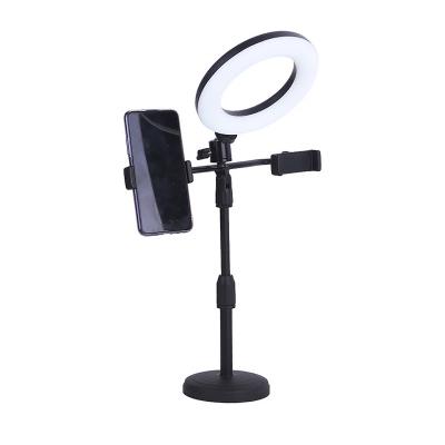 China 2022 Newly Foldable Dimming PORTABLE LED Video Studios Table Lighting Photographic Camera Selfie Fill Lamp Ring Light for sale