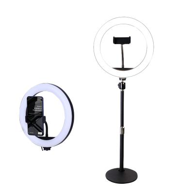 China PORTABLE Original Factory Beauty Selfie Video Camera Sufficiency Lamp Photographic Lighting Board Dimming Tripod Stand LED Ring Light for sale