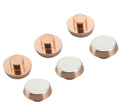 China Electrical Contact Copper Round Shape Bimetallic Contact Electrical Wire for sale