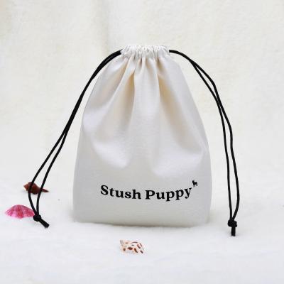 China Recyclable Customized Ladies Bottom Drawstring Faux Leather Square Packaging Bags for sale