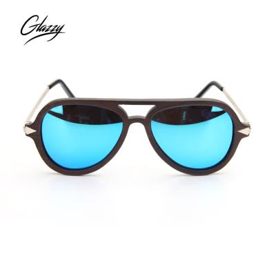 China Best Selling Wood Sunglasses Glazzy Best Selling Goods Using Wood Sunglasses Polarized Original Floating Shades Color Options for sale