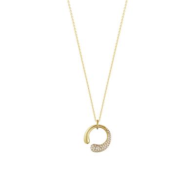 China FASHIONABLE Women's Snake Necklace Light Bone Chain Twisted Pendant Necklace for sale