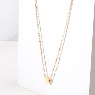 China Fashionable Korean Clavicle Chain Necklace Stainless Steel Women Stainless Steel Women's Chic Is Necklace for sale