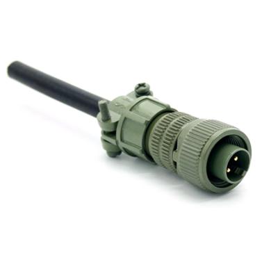 China Factory Medical Professional Waterproof Angle 2 Pin Military Connector 5015 Screw Socket for sale