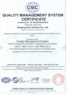 ISO9001:2013 - ecweb overseas name7850