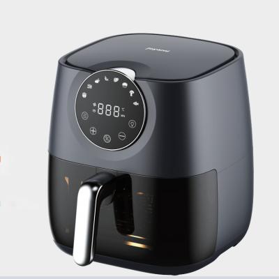 China Hotel 2022 Household New 1700W Oil-free Frying joyami Air Fryer 5.7L Big Capacity Digital Touch LED Screen View Window for sale