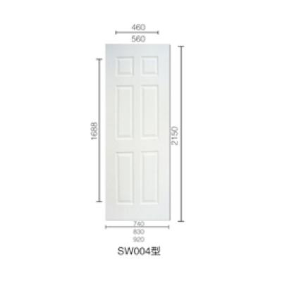 China Thermal insulation. Philippines Hot Sale Shaker White Primed Solid Core Prehung Single Interior Door with Bronze Hinges or Wooden Optional for sale