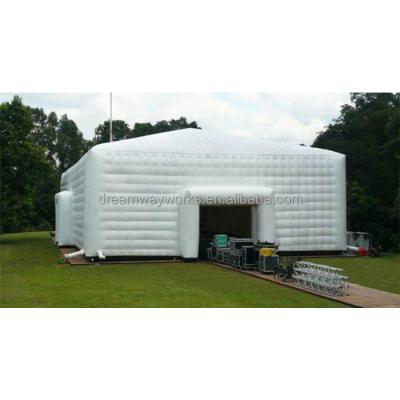 China Same as picture or custom as your require 2021 hot sale inflatable hangar,inflatable structure,inflatable cube tent price for sale for sale