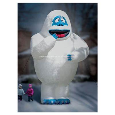 China Same as picture or custom as your require Bumble Inflatable Abominable Snowman , Luminous Giant Inflatable Snowman For Advertising for sale